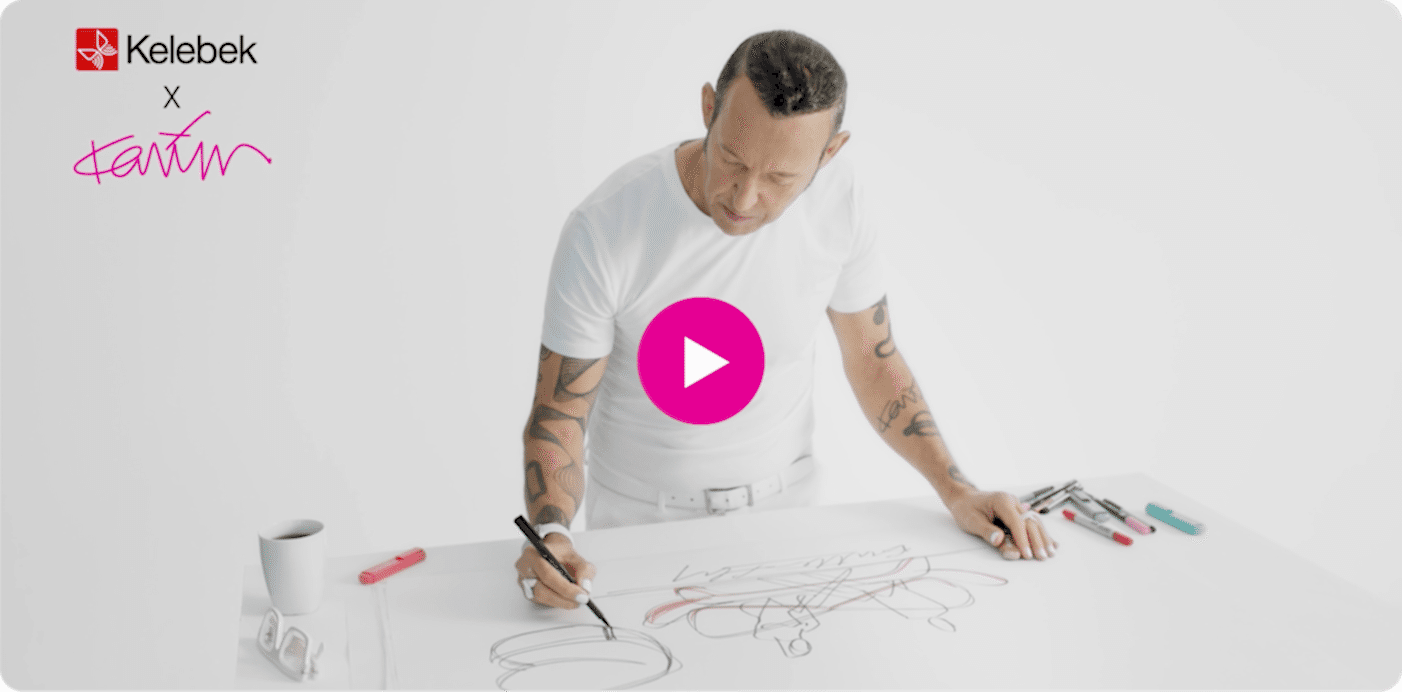 karim rashid kelebek
